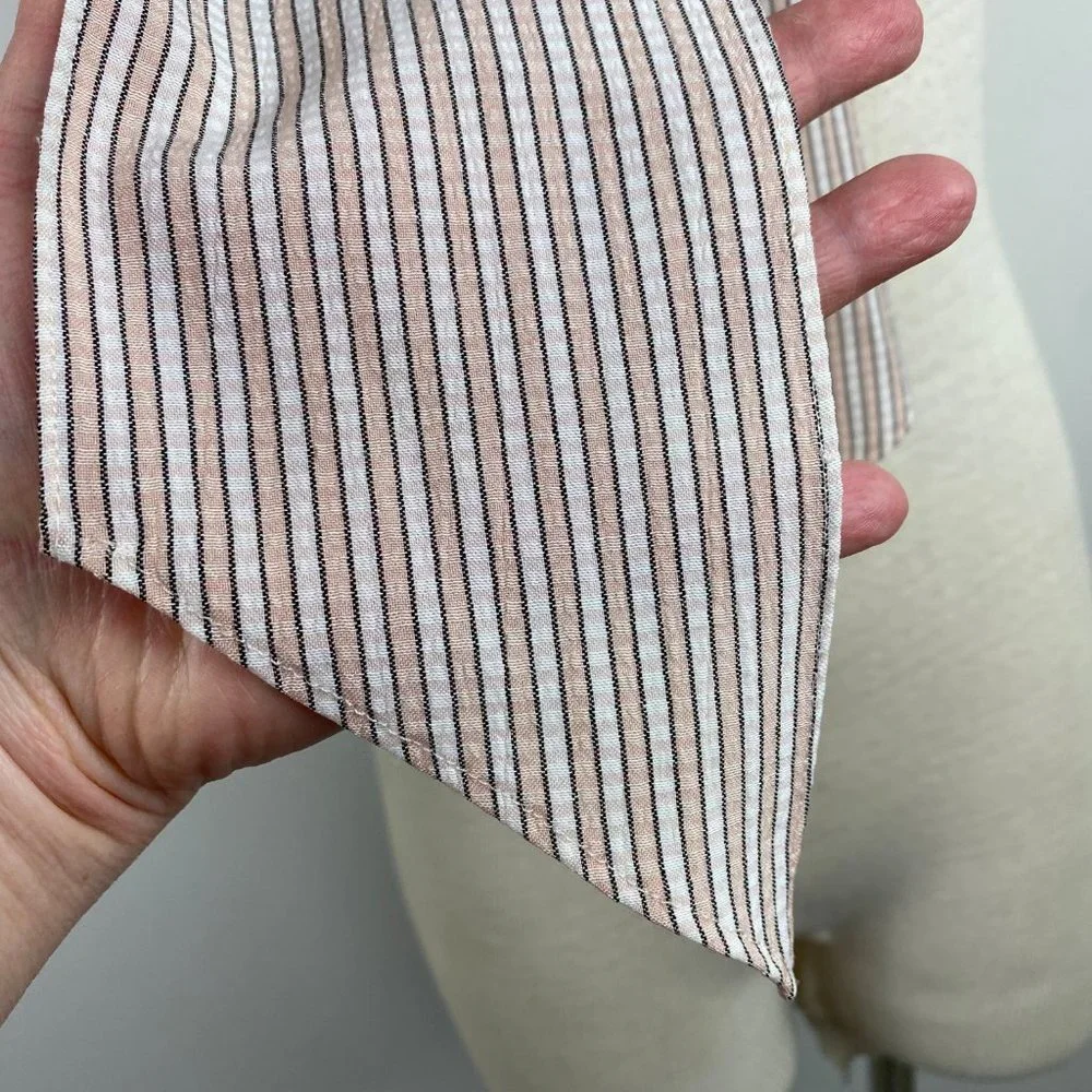 Pale Pink Gingham Belt or Neck Tie 4